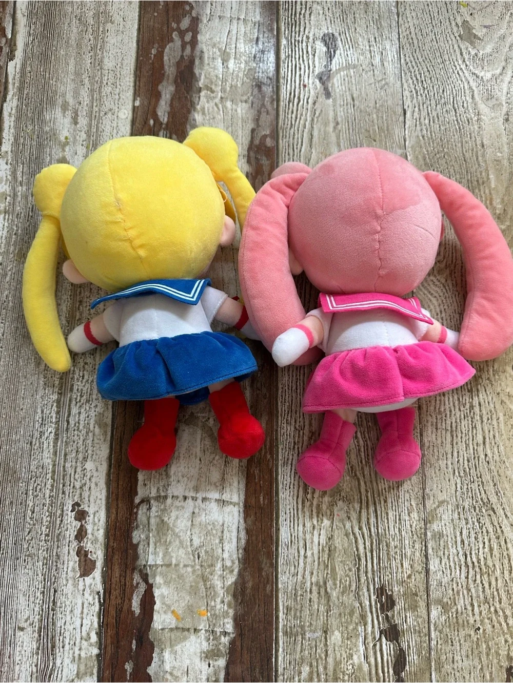 2 Sailor Moon Plush Dolls like new
